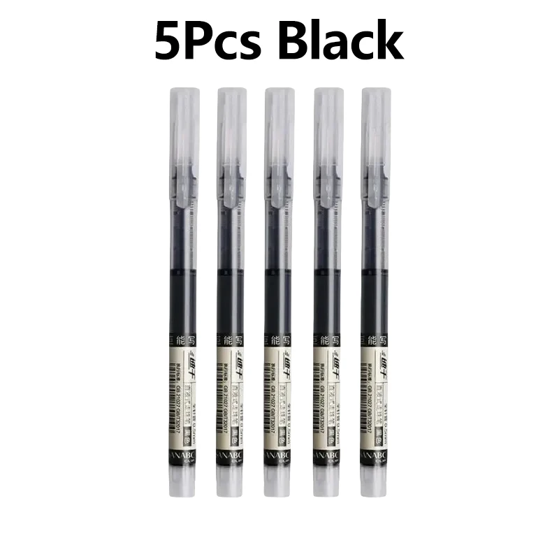 5pcs black