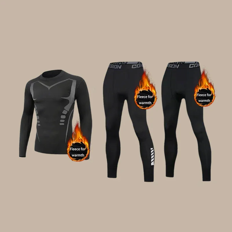 Erkek termal içlik takımı 2025, ev kıyafeti, pijama, spor içlik, sonbahar ve kış için sıcak tutan stil