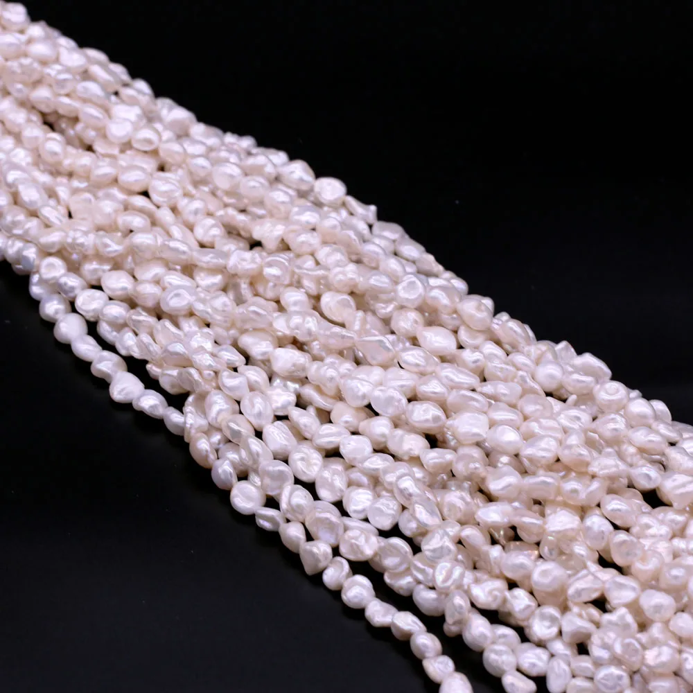 Natural Freshwater Pearl Loose Beads Baroque Regenerated Pearl Beading AA for Jewelry Making Necklace DIY Bracelet 15x18mm