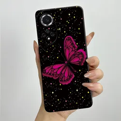 Soft Silicone Sweet Painted Protective Back Cover - Cute Printed Phone Case for Huawei Honor 50 (HEI-TYHEI0109)