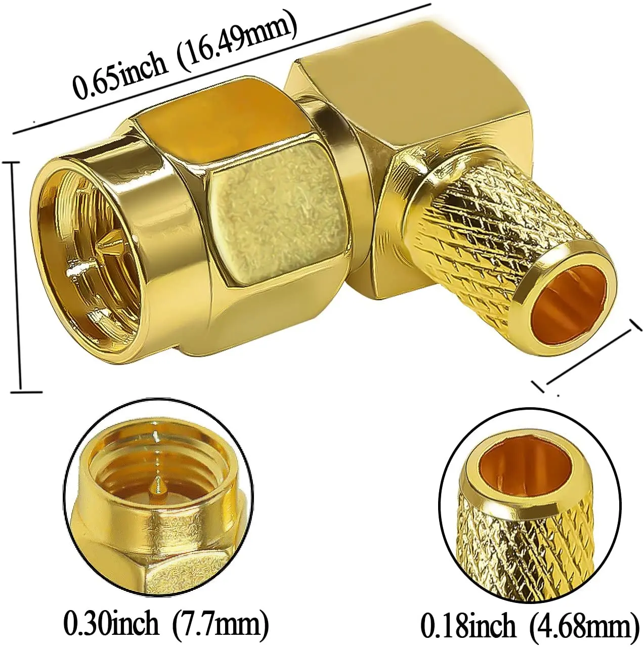 rg400 lmr195 cabo coaxial sma adaptador de 90 graus 01