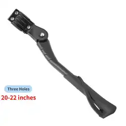 Adjustable Aluminum Alloy Kickstand for Bikes - Single Side Foot Support (Three Holes)