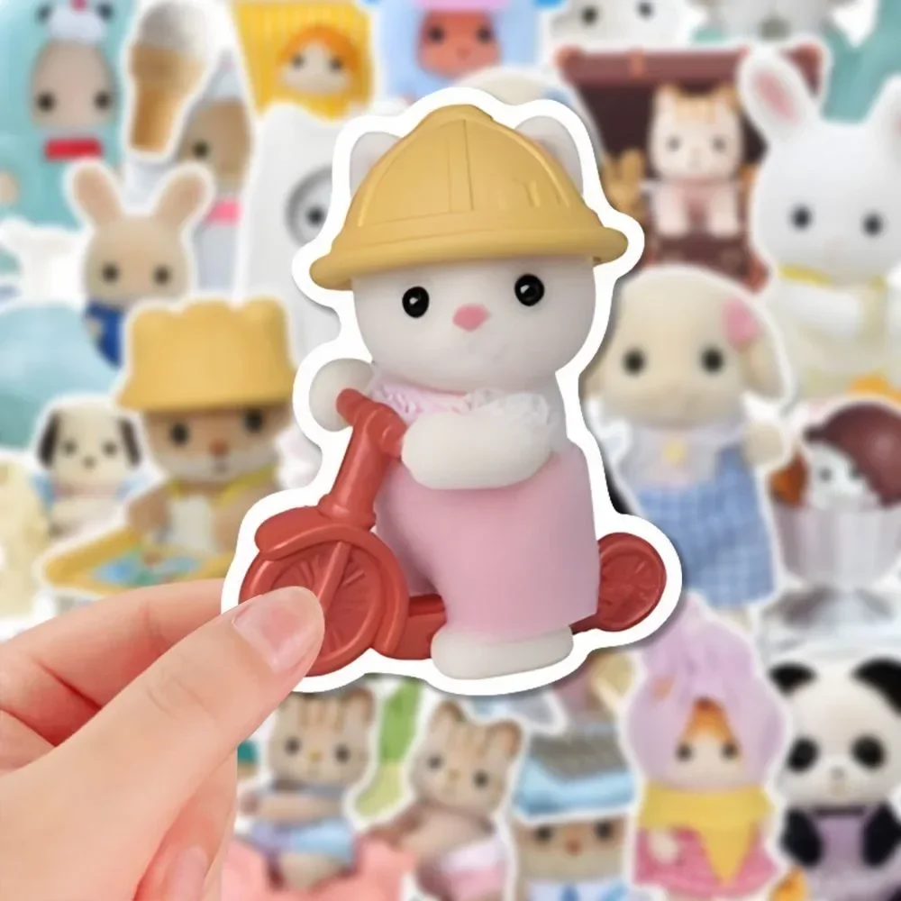 Pegatinas De Animales (50 Unidades) - Impermeables, De PVC, Reutilizables, Para Decorar Portátil, Maleta, Botellas (diseños Ilustrados)