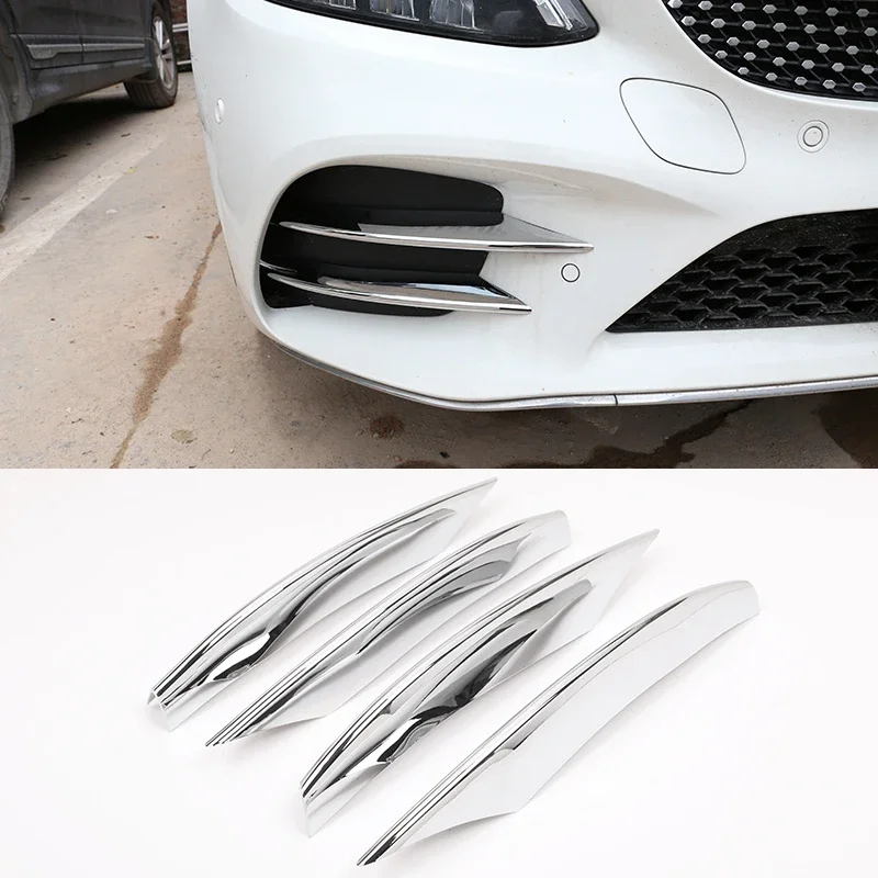 

4 шт., автомобильные аксессуары для Mercedes Benz C Class W205 C180L C260 C300 2019