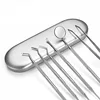 304 Stainless Steel Dental Tools Mouth Mirror Probe Tartar Protector Tartar Tools Dentist Tool Set Decalcification 1