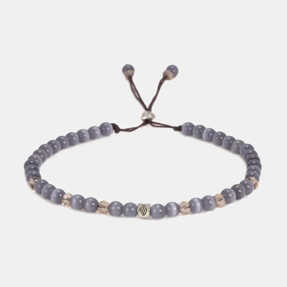 Bracciale In Granato Placcato Oro 18K – Fatto A Mano, Perle Naturali Rosse, Regalo Per Lei