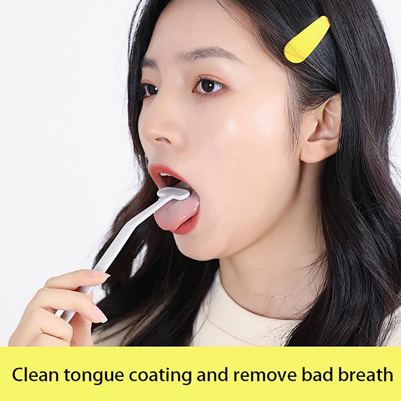혀 스크레이퍼, 혀 코팅 브러시, 혀 스크래핑 도구, 혀 코팅 클리너, 구강 위생 청소 도구, 1 개