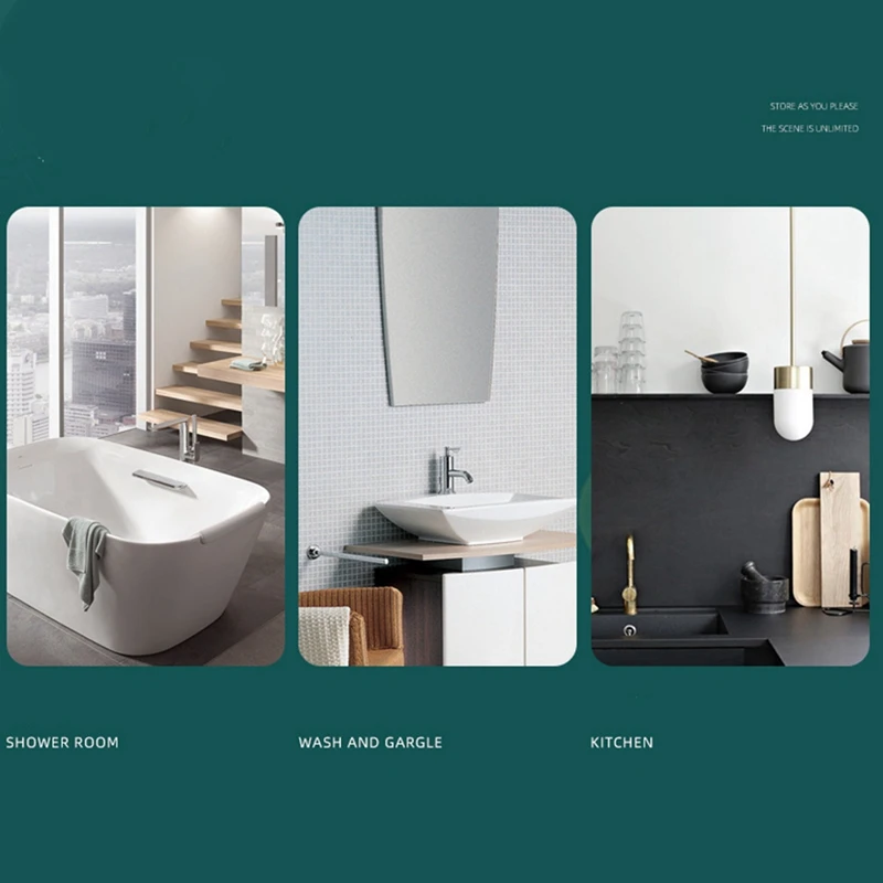 Description Picture 4 of item2Pcs Hooks For Shower Bathroom Kitchen Glass Door Mirror Tile-Loofah,Towel,Coat,Bath Robe Hook Holder For Hanging