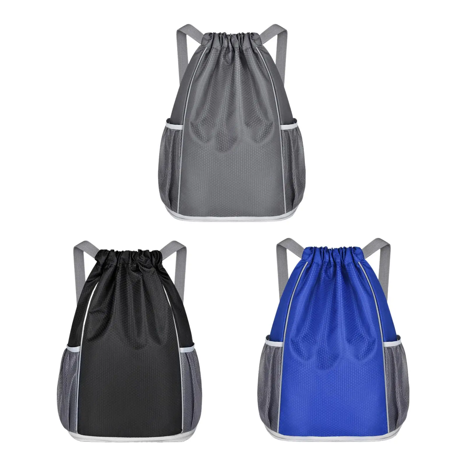 

Basketball Backpack Lightweight Casual Portable Daypack for Women Men Drawstring Bag for Shopping Swimming Travel Outdoor Beach