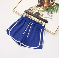 2024 Striped Sports Shorts Women Korean Fashion Casual Mini Shorts Summer Simple Loose Wide Leg Shorts Ladies New - Image 5