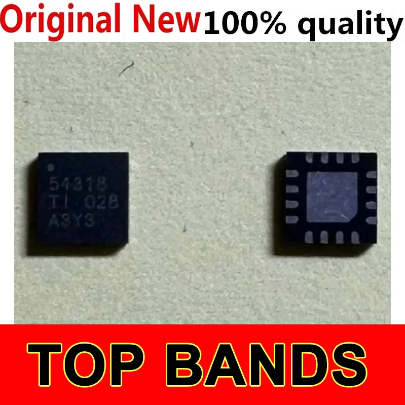 

NEW Original 5pcs TPS54318RTER TPS54318 54318 QFN16 switching regulator chip is brand new and original. IC Chipset