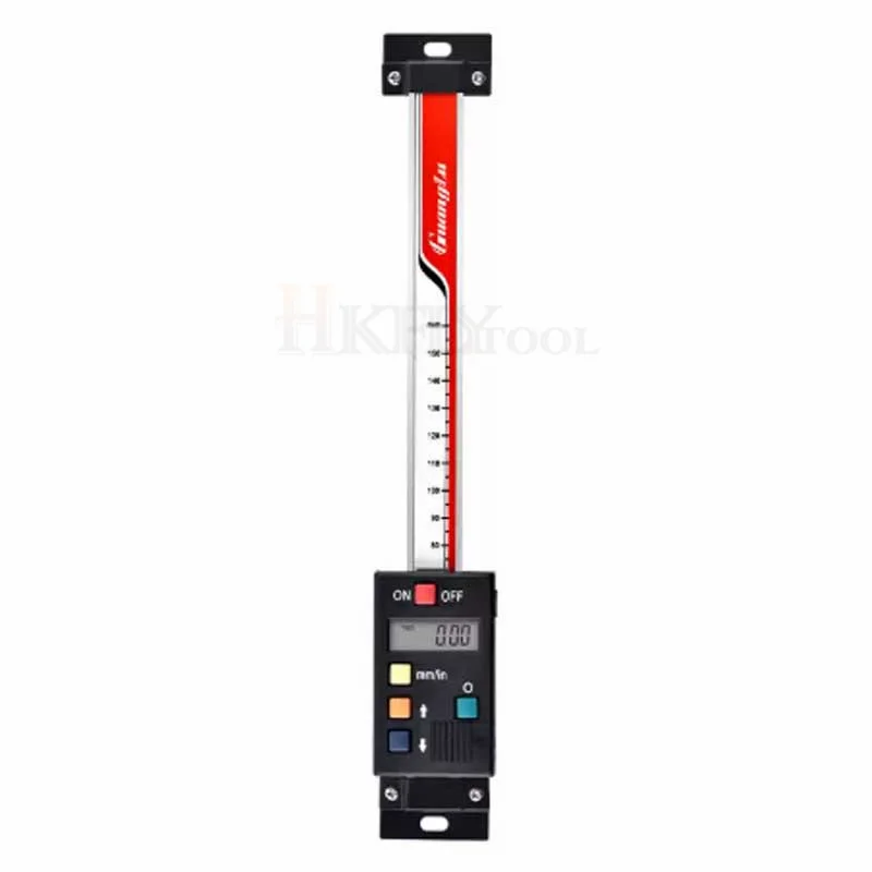 Guanglu 수직 스케일 100/150/200/300/400mm 스테인레스 스틸 수평 수직 디지털 눈금자 고정밀 디지털 캘리퍼스