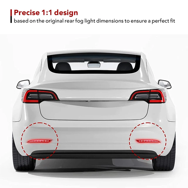 ト送料込 TESLA テスラ MODEL 3 リヤバンパー LED バンパーライト