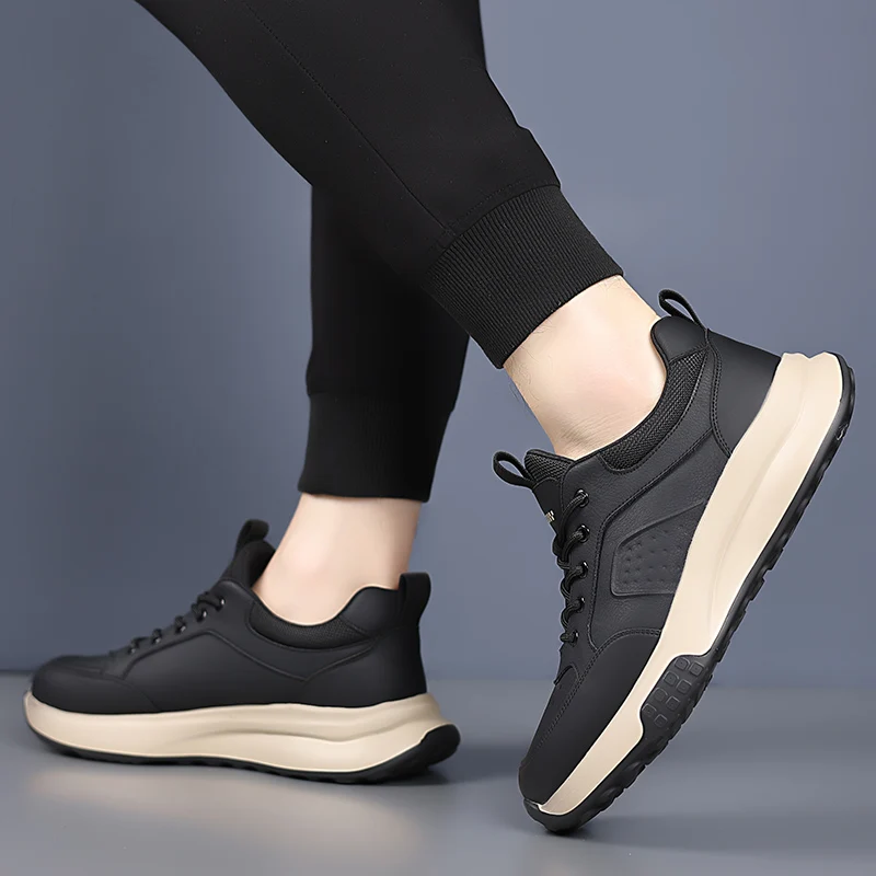 Stylish Flats Mens Brand Sneakers Handmade Male Comfortable Skate Shoe Classic Men Casual Footwear Classic Men Business Shoes