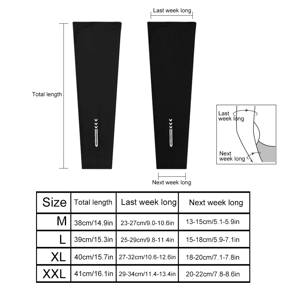 Sun Protection Arm Sleeves Arm Sleeves Cooling Arm Sleeves Basketball Elbow Protectors 1Pair Ice Fabric Breathable UV Protection Running Cooling UPF 50 Arm Sleeves Fitness Basketball Elbow Pad Sport Cycling Outdoor