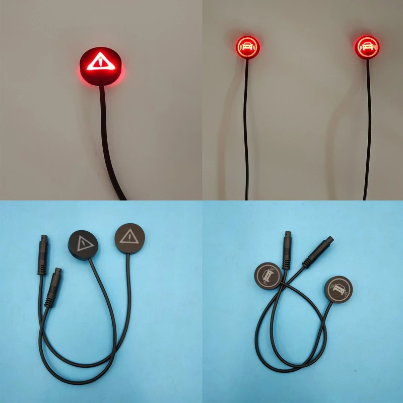 Vehicle Car Blind Spot Detection System bsd Warning Light Alarm Safety Driving Car Alarm Sensor Distance Assist 2Pcs