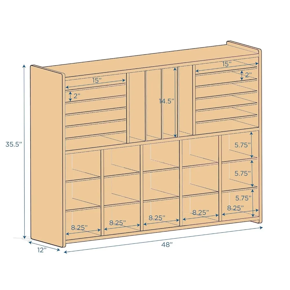 Children's Cabinet Classroom Organizer, a multi part classroom organizer suitable for children and toddlers