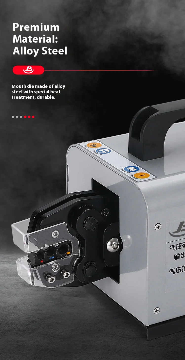 JB-25M Pneumatic Crimping Tool Dual Action High Pressure Terminal Machine SC Ope