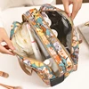 Wet-Dry Separation Cosmetic Bag Large Capacity Cartoon Makeup Case Portable Toiletry Kit Storage Bath Bag Travel Essentials 2