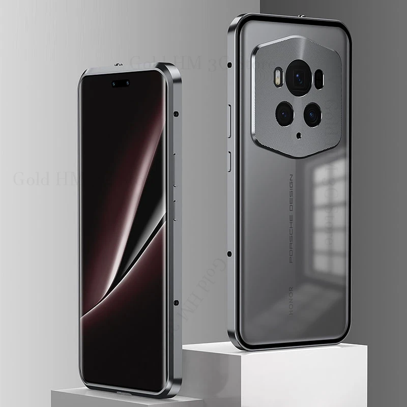 Tempered Glass Magnet Case For Honor Magic6 RSR Porsche Design Alloy Lens Protector Cover For Magic6 Ultimate Magic 6 5 Pro Capa