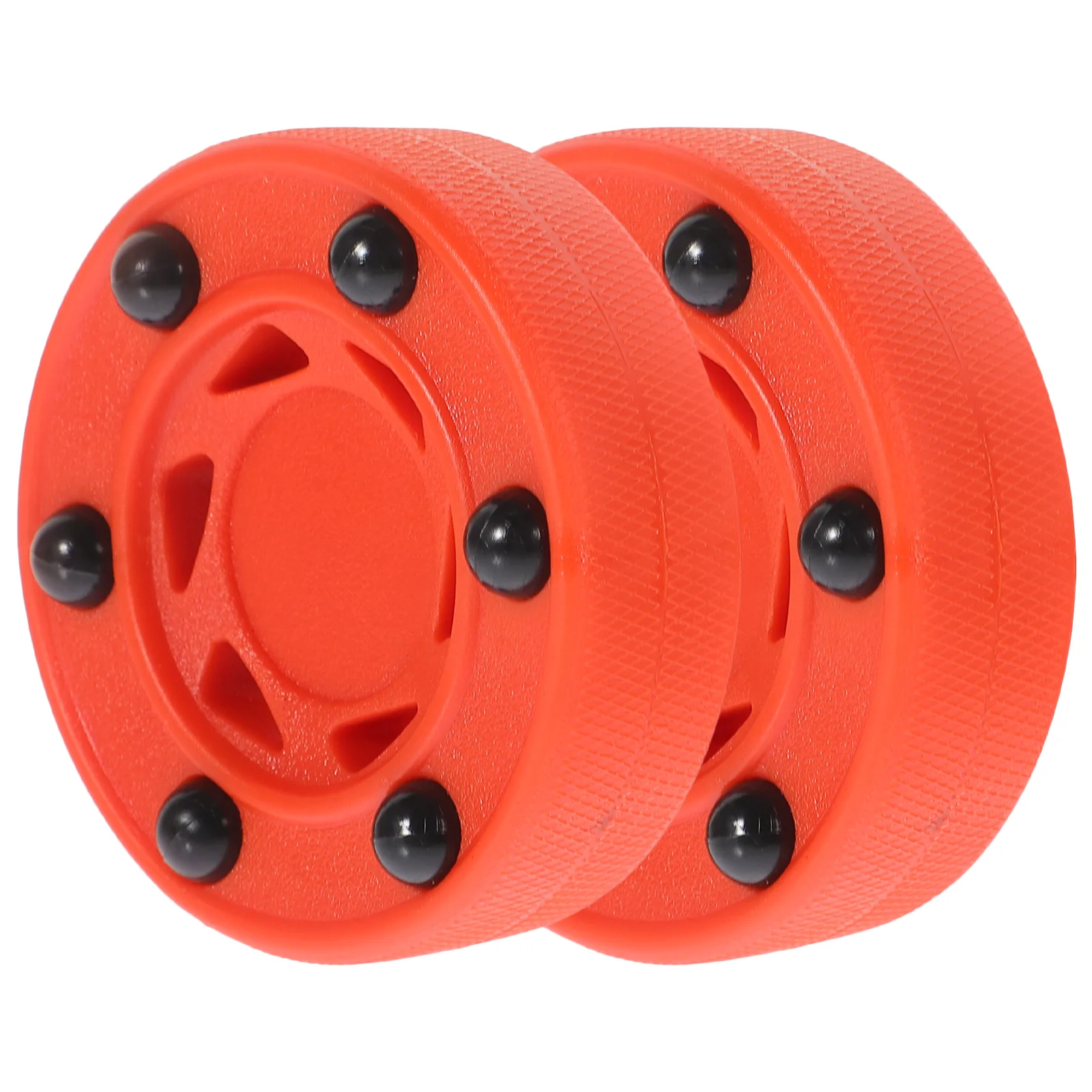 

2pcs Durable Roller Hockey Puck Inline Hockey Puck Roller Hockey Game Puck