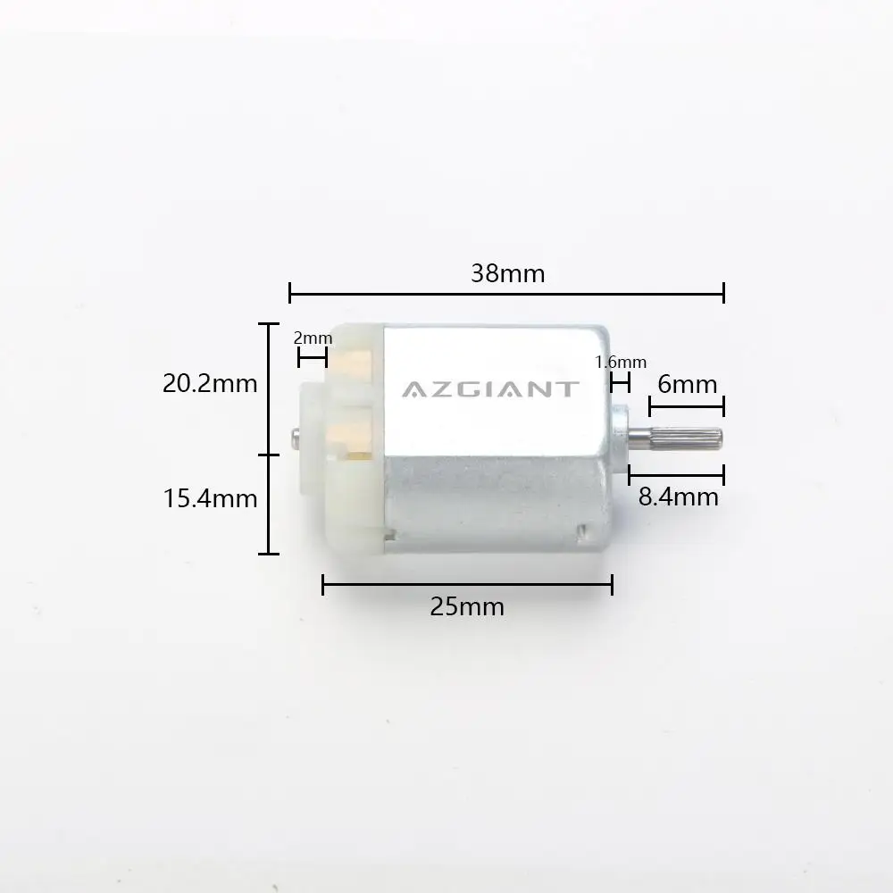 Azgiant FC130 자동차 예비 부품 수리 전기 장난감 개조용 OEM 모터, 38mm 18000RPM 모터, 5-10PCs, 130380118-12