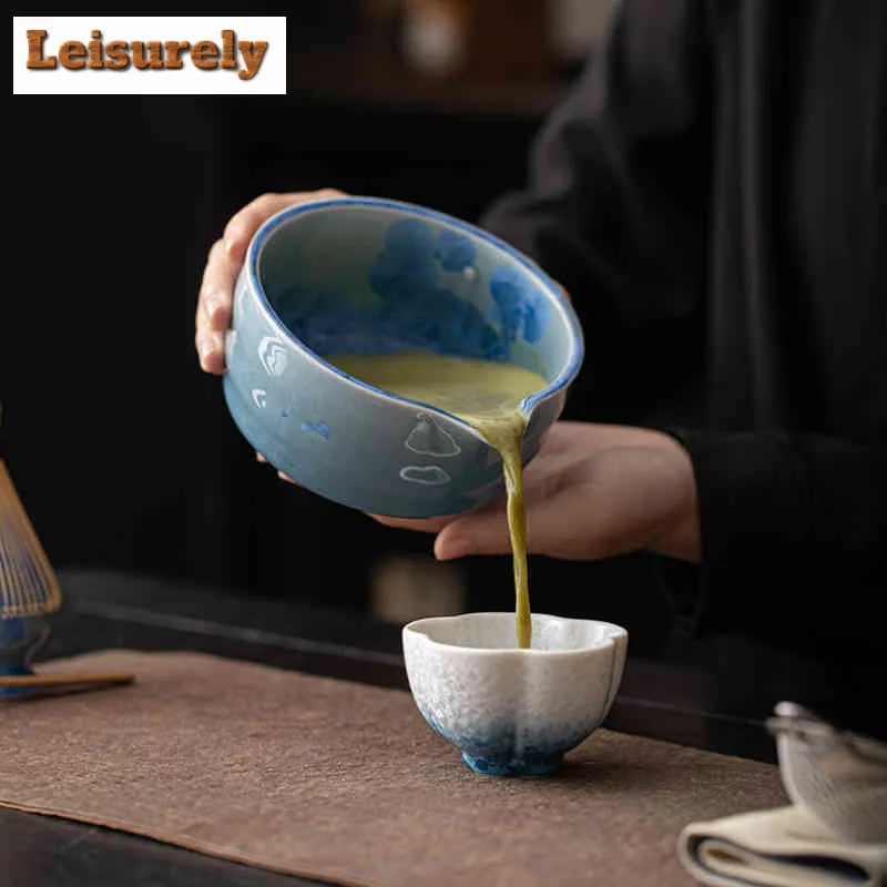 Ice Flower Crystal Glaze Matcha TeaSet Food Grade With Strainer Spoon Matcha Bowl Safe Reusable Matcha Whisk Holder Set Stirring