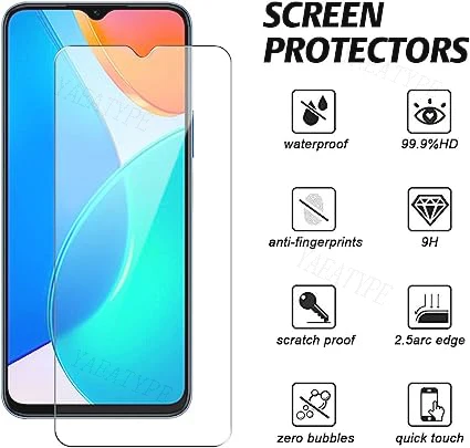 Premium Tempered Glass Screen Protector - Pack of 5