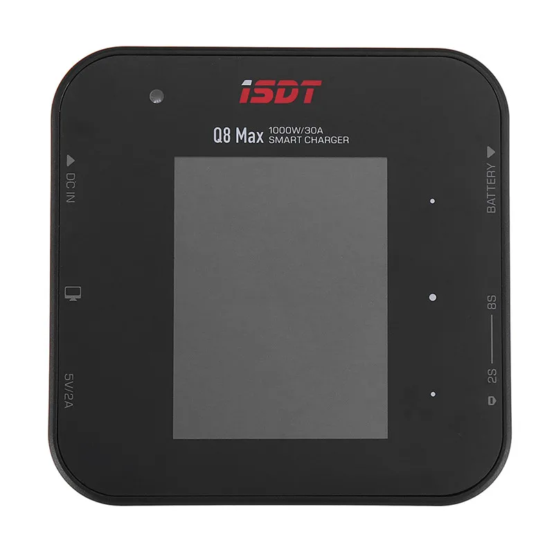 ISDT Q8 Max BattGo 1000W 30A High Power Battery Balance Charger FPV Discharger for 1-8S Lipo Battery FPV Drone Quadcopter DIY 4