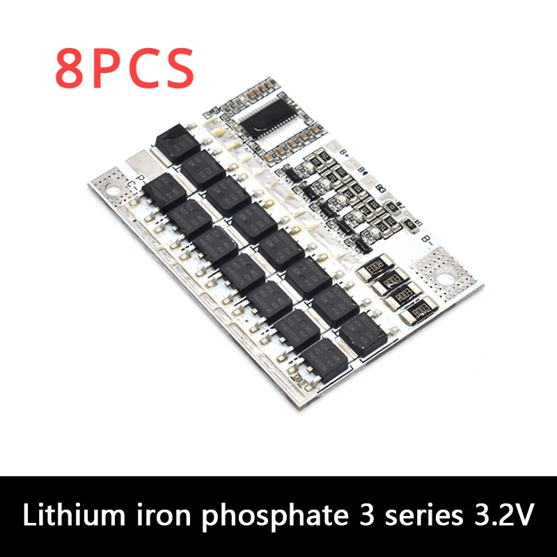 Advanced Lithium Battery Protection Circuit Board with Balance Charging, 100A Capacity