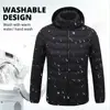 21 Areas Heated Jacket Mens Jacket Waterproof Heating Jacket Men Warm Winter Jackets Parkas Coat Heated Vest Tactical 3