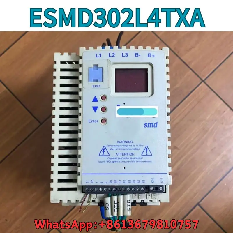 

Used ESMD302L4TXA 3.0KW frequency converter test OK Fast Shipping