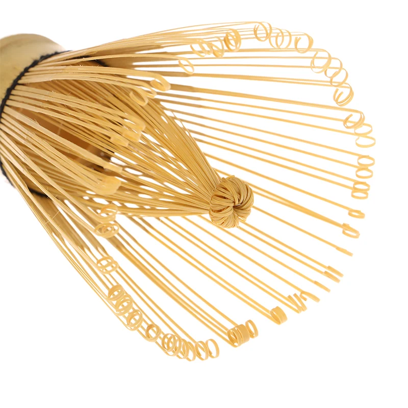 Traditional Bamboo Matcha Whisk - Reusable & Dishwasher Safe Stirrer