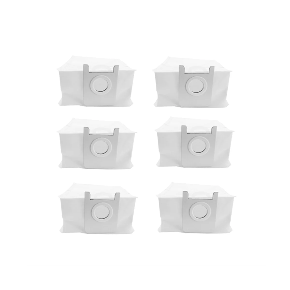 

6Pcs Dust Bag Hepa Filter Replacement Accessories for Xclea H30 / H40 / PLUS QYSDJ01 Robot Vacuum Cleaner
