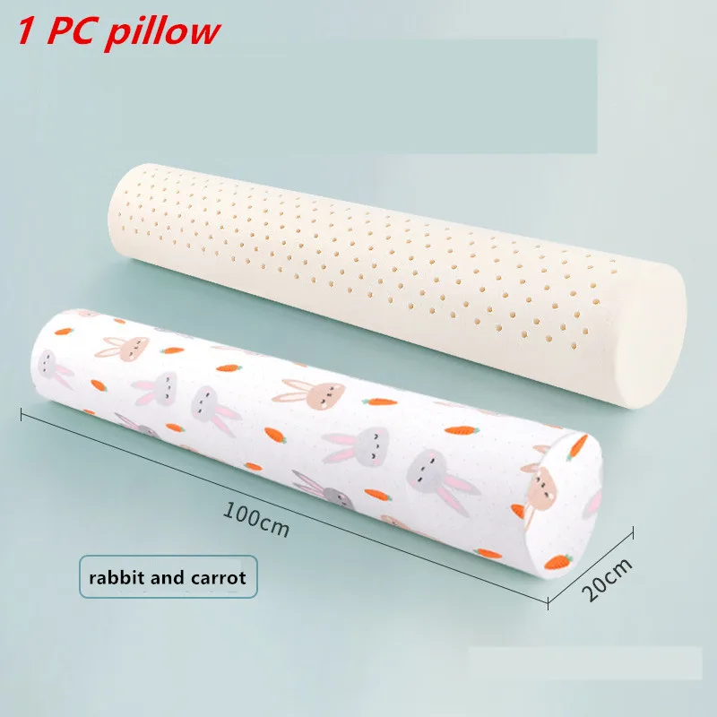 100CM Super Soft Thai Latex Cylindrical Long Pillow Pregnant Women Sle –  AOOKMIYA