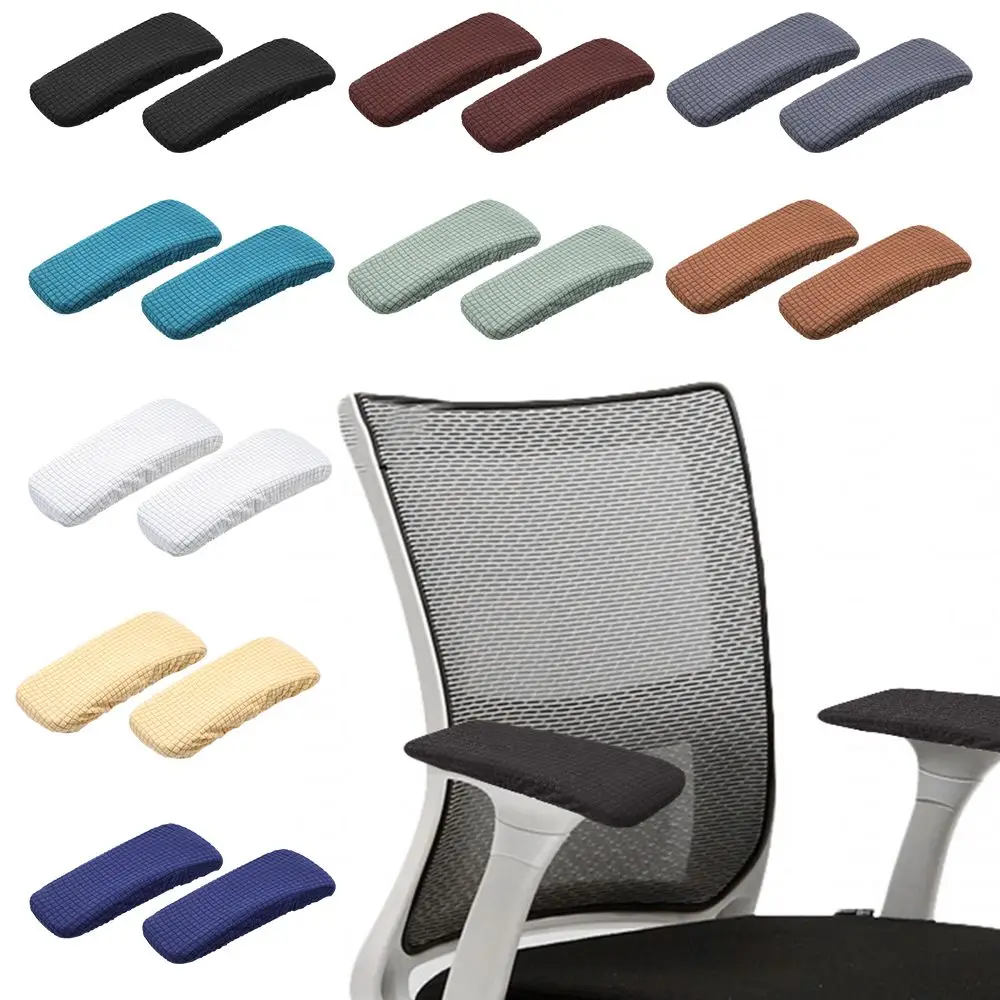 heresell Armrests Pads Ergonomic Memory Foam Elbow Pillow Chair Office Chair Arm Covers Armrest Pad for Elbow Relief 