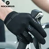 ROCKBROS Cycling Gloves Women Men Breathable Non-slip MTB Road Bike Gloves Touch Screen Spring Summer Autumn Sport Bicycle Glove 4