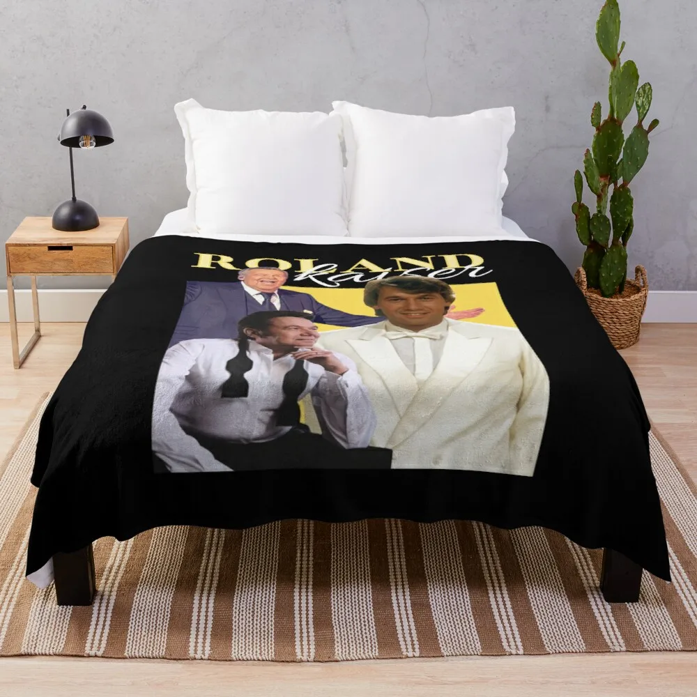 

Roland Kaiser - Schlagersnger Roland Kaiser Throw Blanket Hairy Blanket