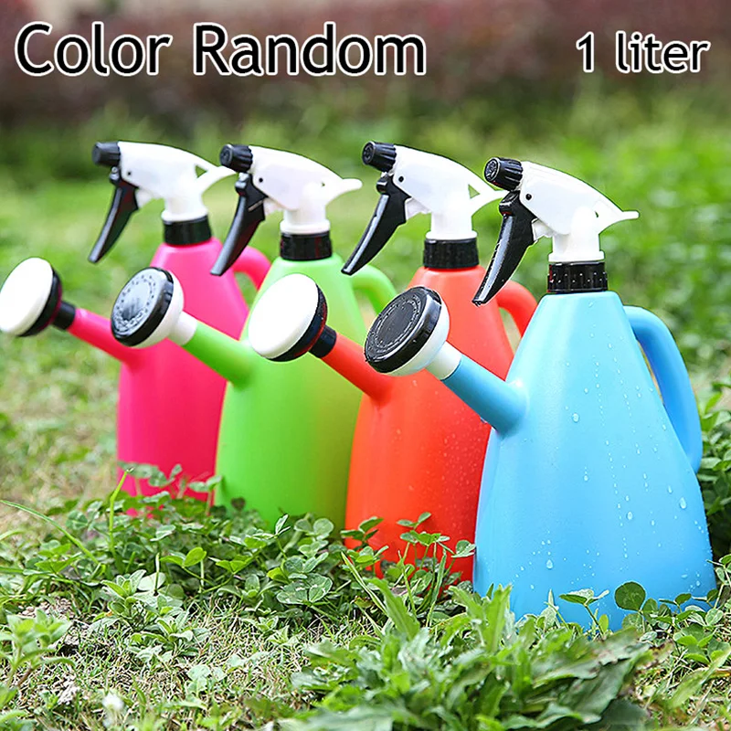

Garden Supplies Adjustable Plants Watering Can Water Kettle Pot Pressure Spray Sprayer Garden Plastic Indoor Randomly