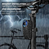 Motorcycle Alarm Anti-Theft Remote Control 113dB Wireless Bike Alarm Security Protection Waterproof Electric Car Alarm - Image 3