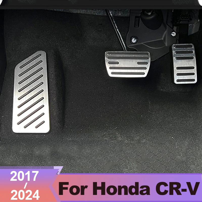 Honda CR-V Car Foot Pedal Fuel Accelerator Gas Pedal Brake Rest Cover Pad Accessories