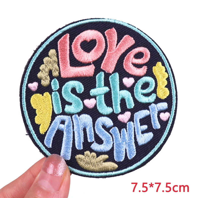 Playful Cartoon Embroidery Iron-On Patches