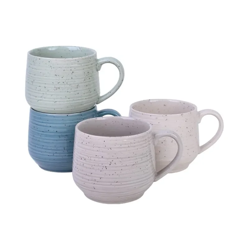 

Siterra Artist's Blend Stoneware Mugs, 17 fl oz, Set of 4