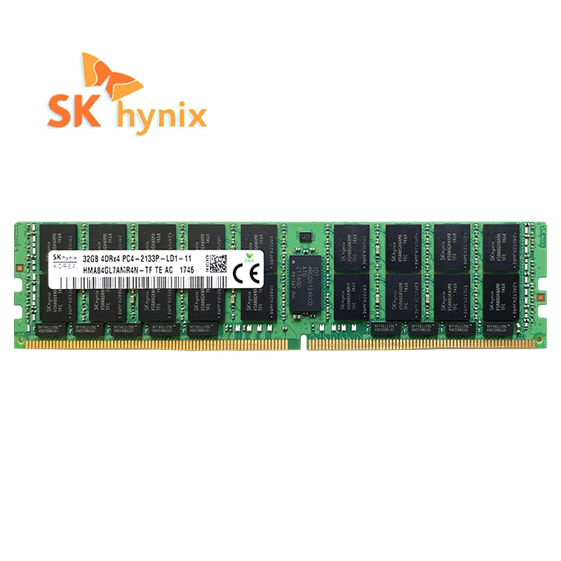 SK hynix DDR4 32GB 64GB 2133MHz RAM 4DRx4 PC4 - 2133P 1.2V Server