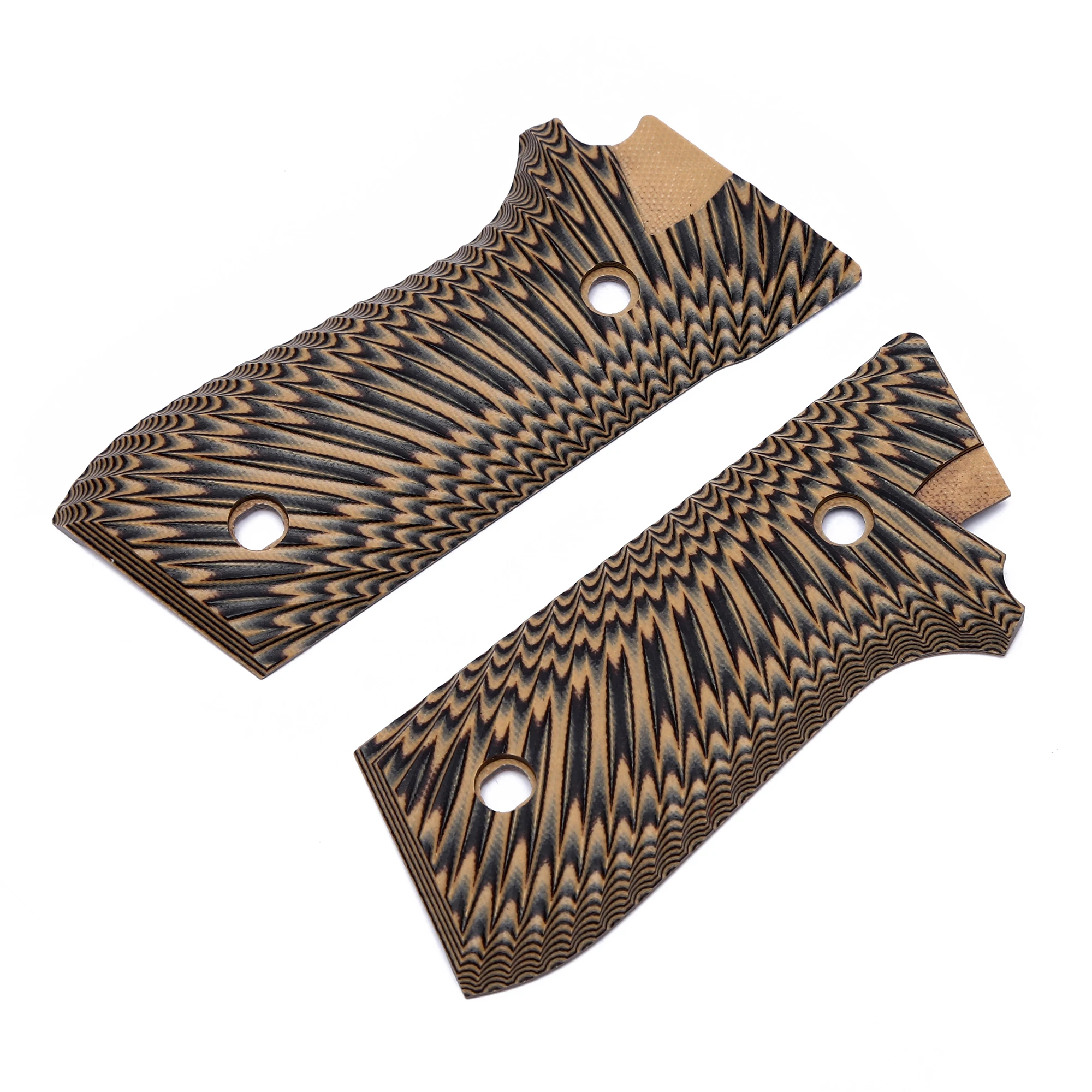 Guuun G10 Grips for Taurus PT92 Starburst Texture Compatible with PT99 PT100 PT101 and Decocker - 6 Color Options