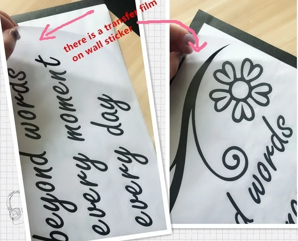 Live Laugh Love Butterfly Flower Wall Art Sticker Modern Wall Poster Quotes Vinyls Stickers Home Decor Living Room Ornament