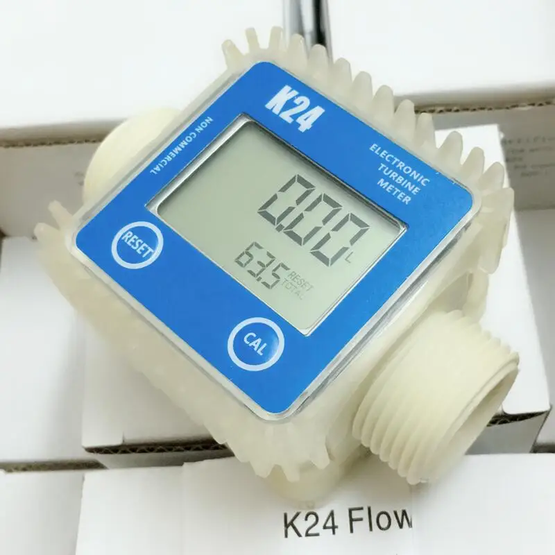 Diesel Oil Fuel Flow Meter Gauge Lcd Turbine Fuel Flow Meter Fuel