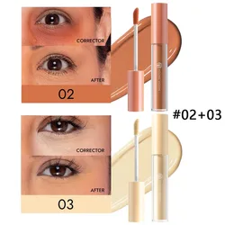 Radiant Orange Liquid Concealer for Dark Circle Correction and Skin Tone Enhancement (02 and 03)