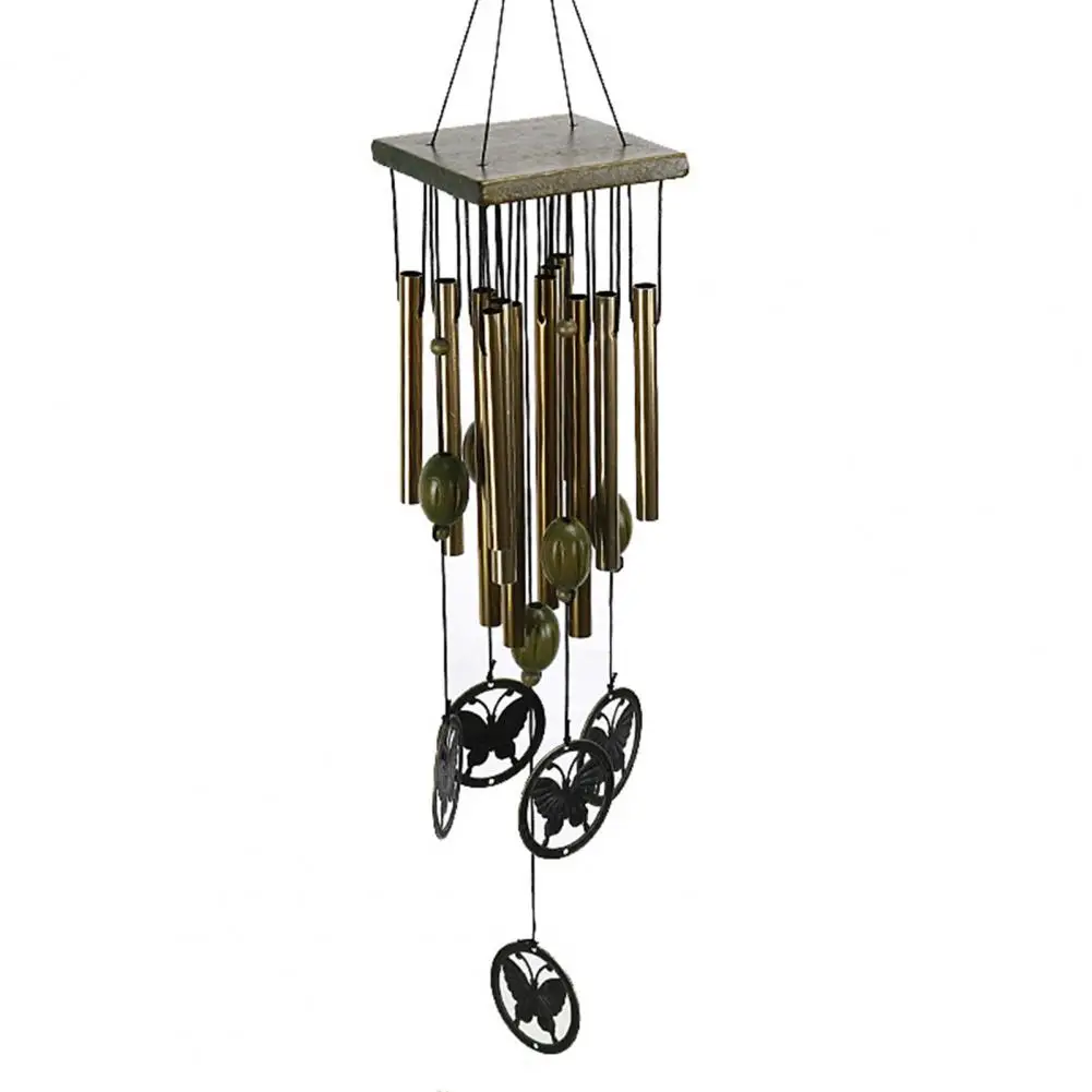 

Garden Wind Chime Eye-catching Rustproof Easy to Hang Tube Wind Chime Garden Hanging Decoration Garden Supplies
