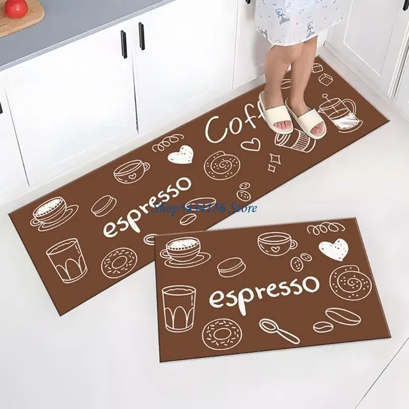 H7ED Küchenmattenöl resistent und Anti -Slip -Boden -Schützer Bodenteppich – Detail 1